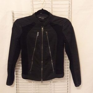 Armani Exchange motorcycle jacket